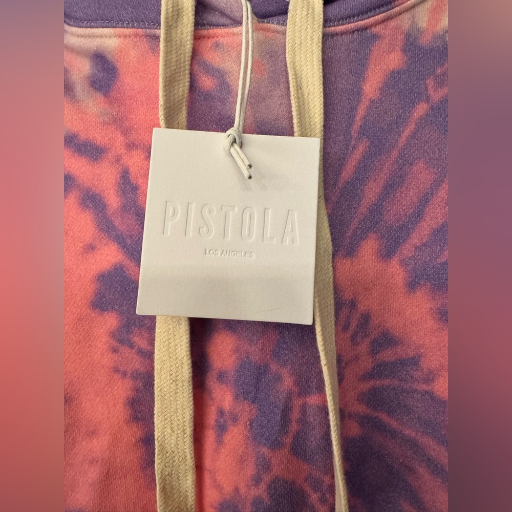 Pistola Kaleidoscope Hoodie Sweatshirt Women’s Purple Tie Dye Size Small & Large - Picture 10 of 12